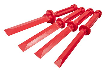 Set med skrapor, 4 delar