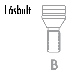 Låsbult  - 4