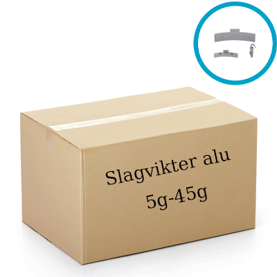 Start paket - Slagvikter till aluminium fälg