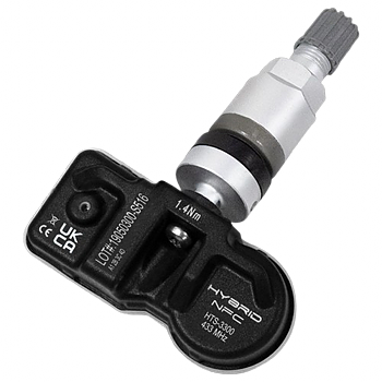 Hamaton NFC snap-in sensor silver metall