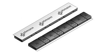 KLISTERVIKTER TRAX PRO LOHMAN TEJP STÅL 3KG - (5G+10G) Svart