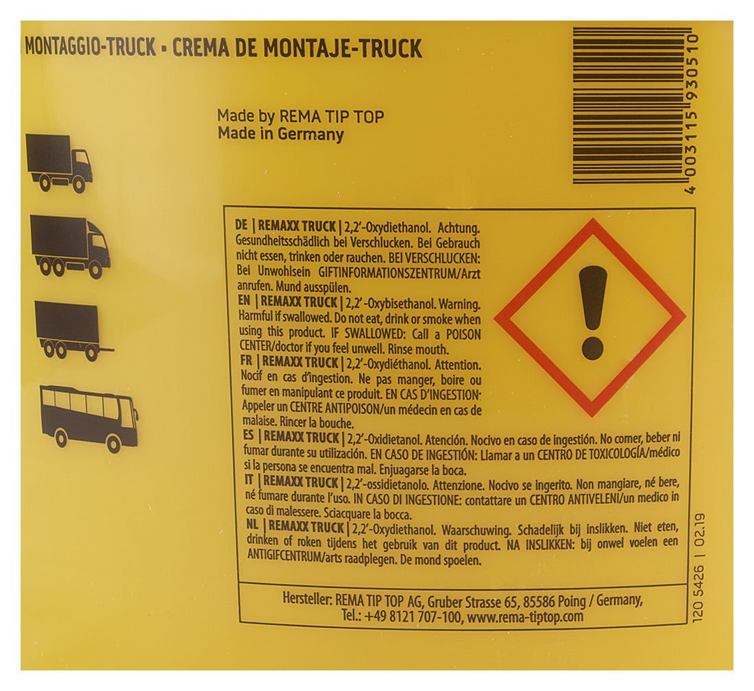 MONTERINGSPASTA TRUCK 5KG - 4