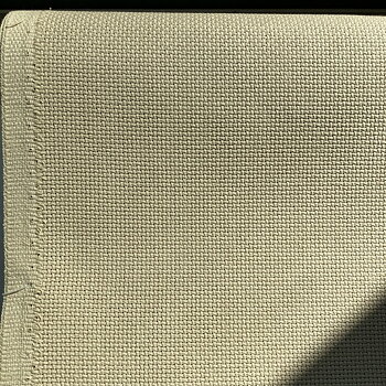 Broderiväv till korssstygn beige Aida 6,4, 16 count