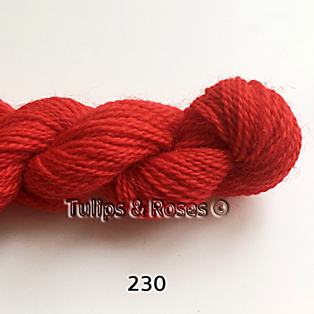 WORSTED 20/2 Crewel embroidery  thread Red - 4