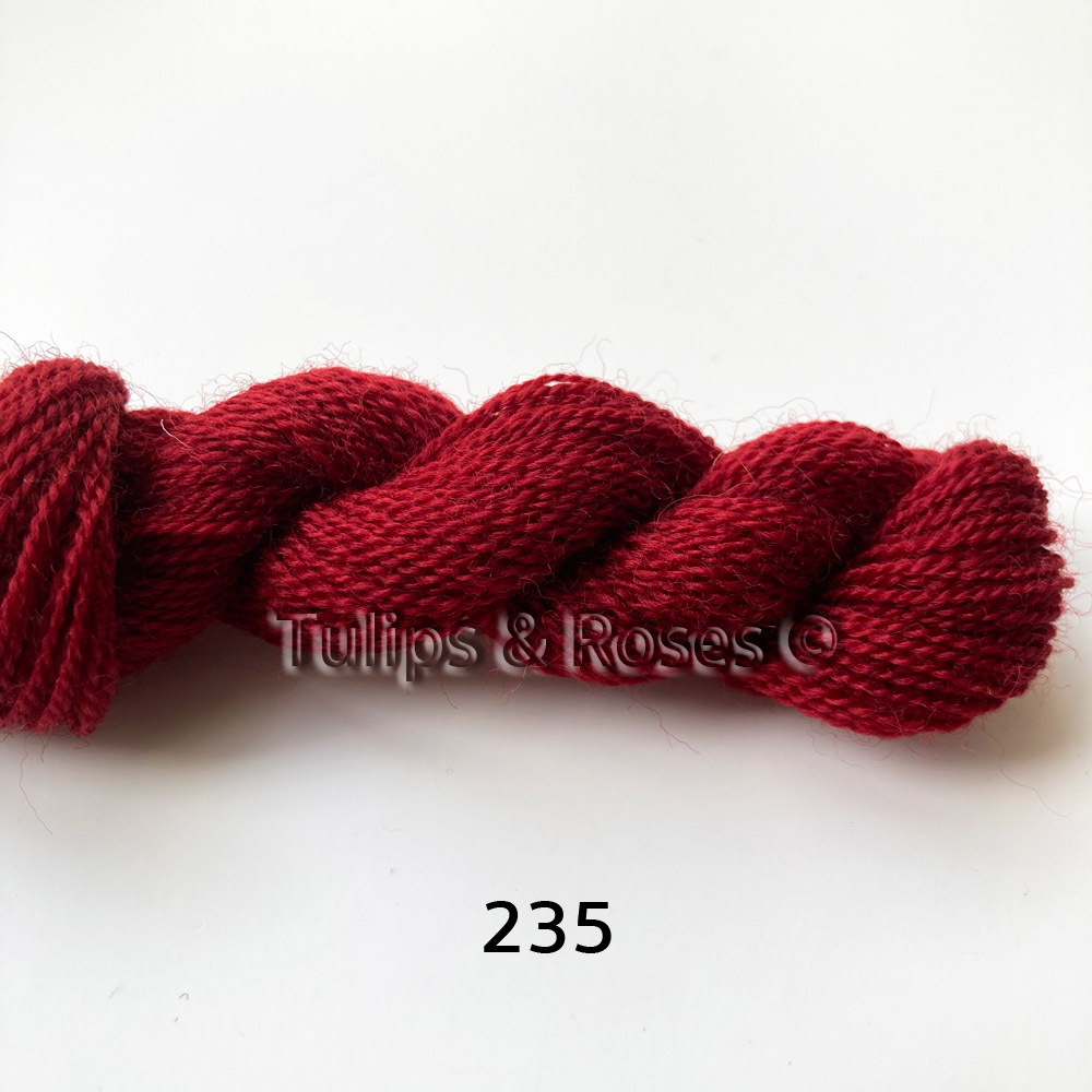 WORSTED 20/2 Crewel embroidery  thread Red - 6
