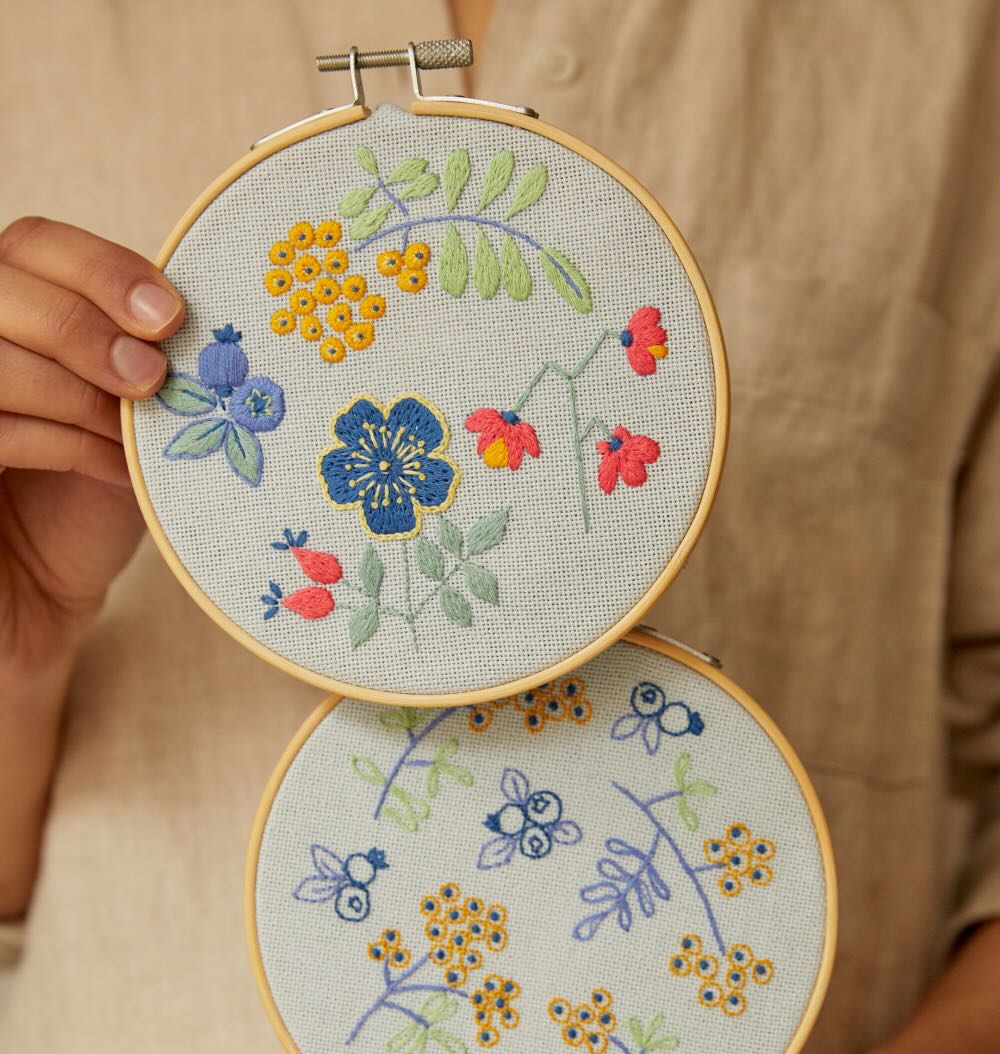 Embroidery Kit Forest Fruits  Mindfullness DMC TB165 - 3