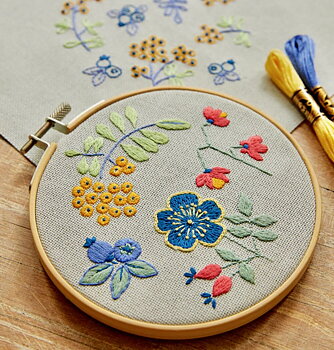 Embroidery Kit Forest Fruits  Mindfullness DMC TB165