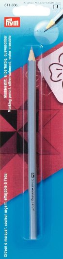 Marking pencil silver water soluble Prym 611 606 - 2