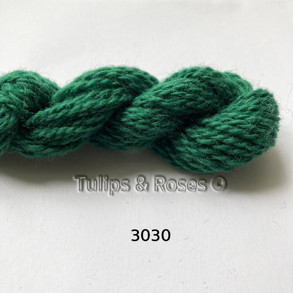 Tuna yllebroderigarn 6/2 Gröna nyanser - 11