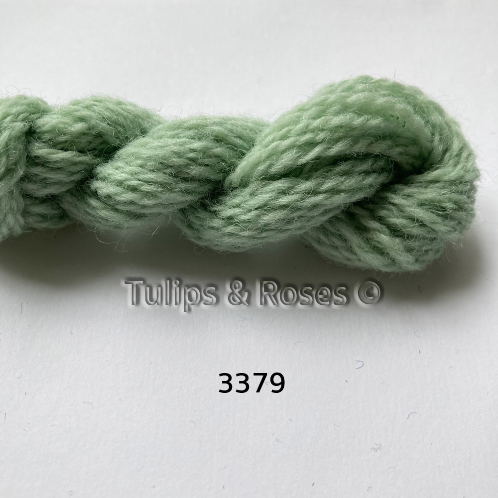 Tuna yllebroderigarn 6/2 Gröna nyanser - 8