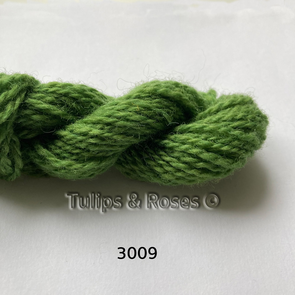 Tuna yllebroderigarn 6/2 Gröna nyanser - 5