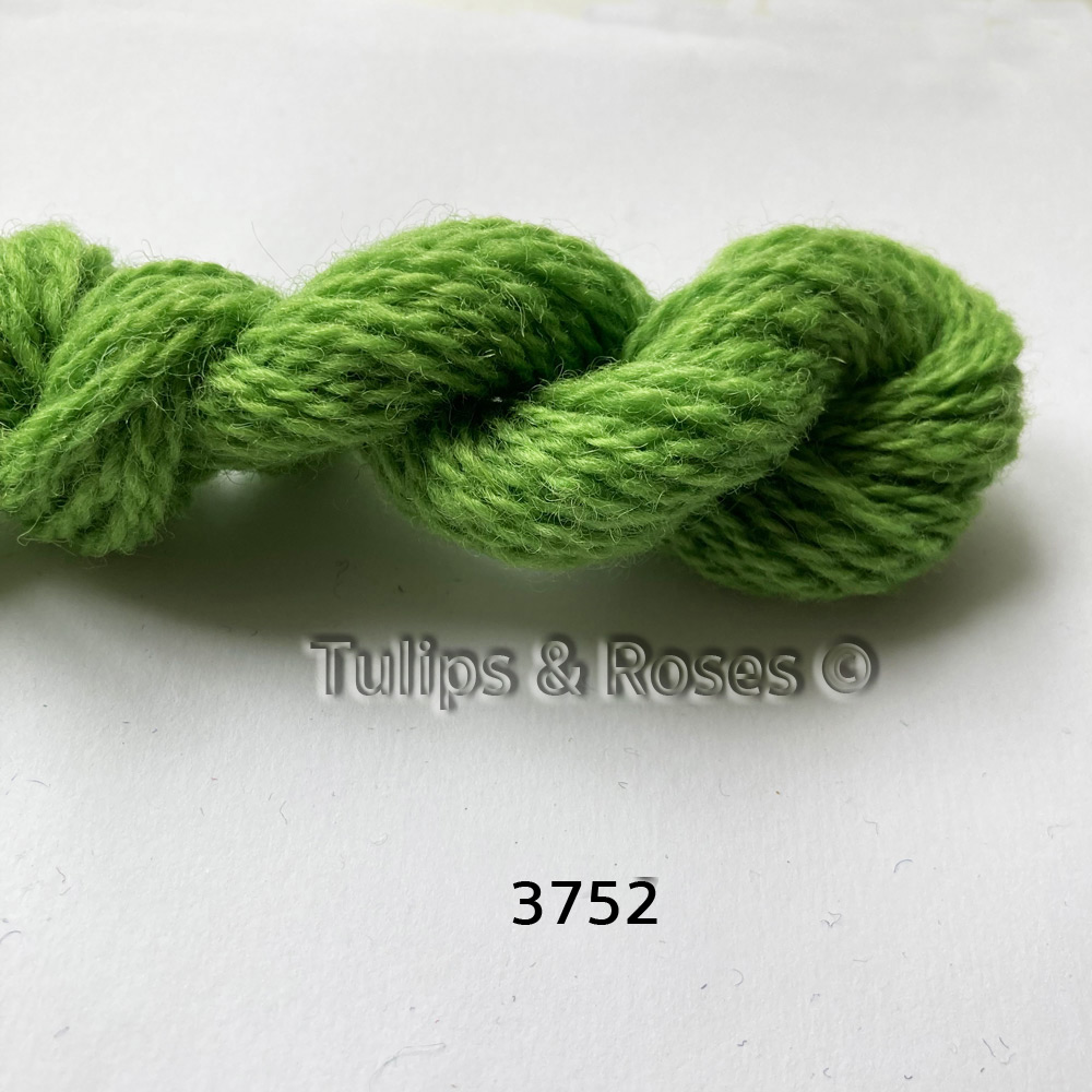 Tuna yllebroderigarn 6/2 Gröna nyanser - 3