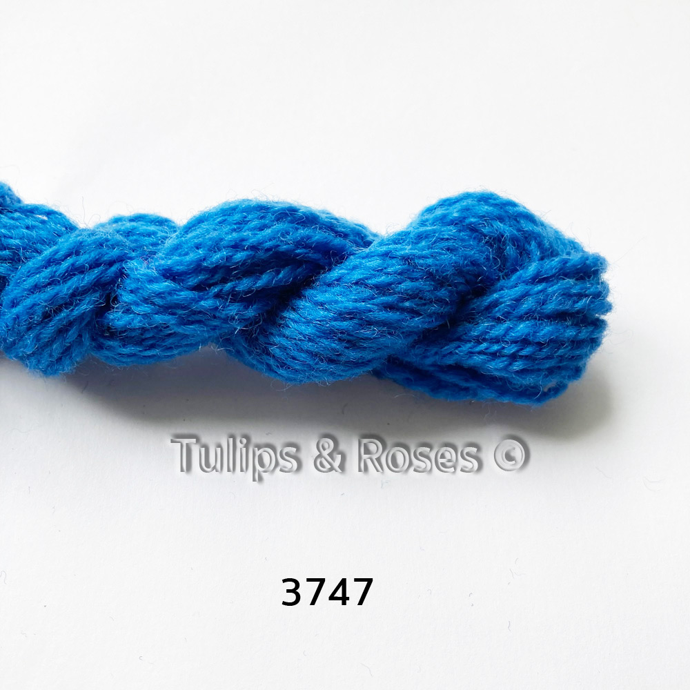 Tuna yllebroderigarn  6/2 Blå nyanser - 10