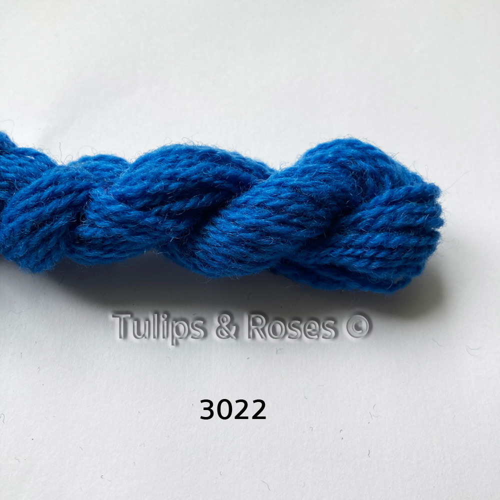 Tuna yllebroderigarn  6/2 Blå nyanser - 5