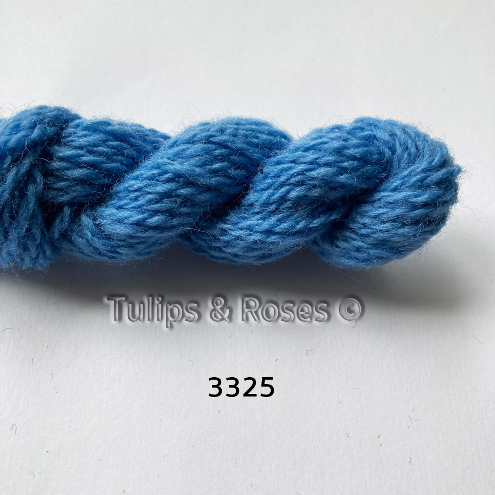 Tuna yllebroderigarn  6/2 Blå nyanser - 4