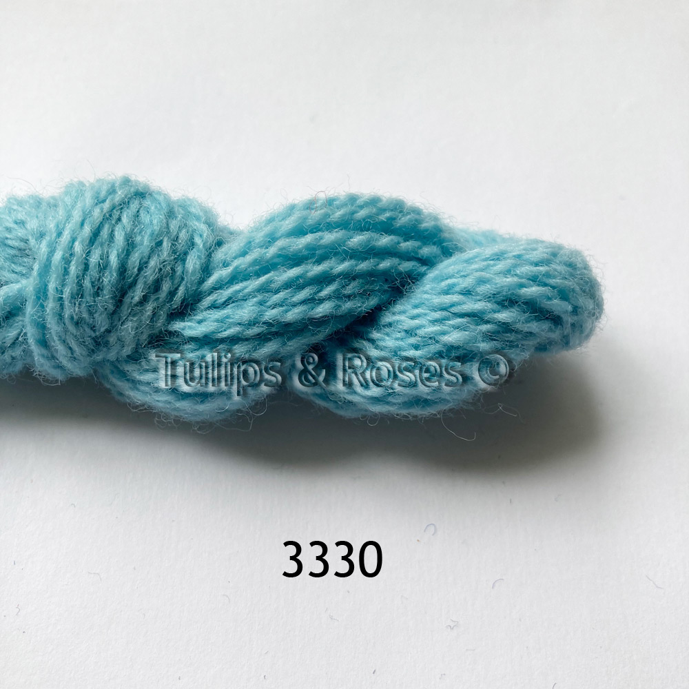 Tuna yllebroderigarn  6/2 Blå nyanser - 7
