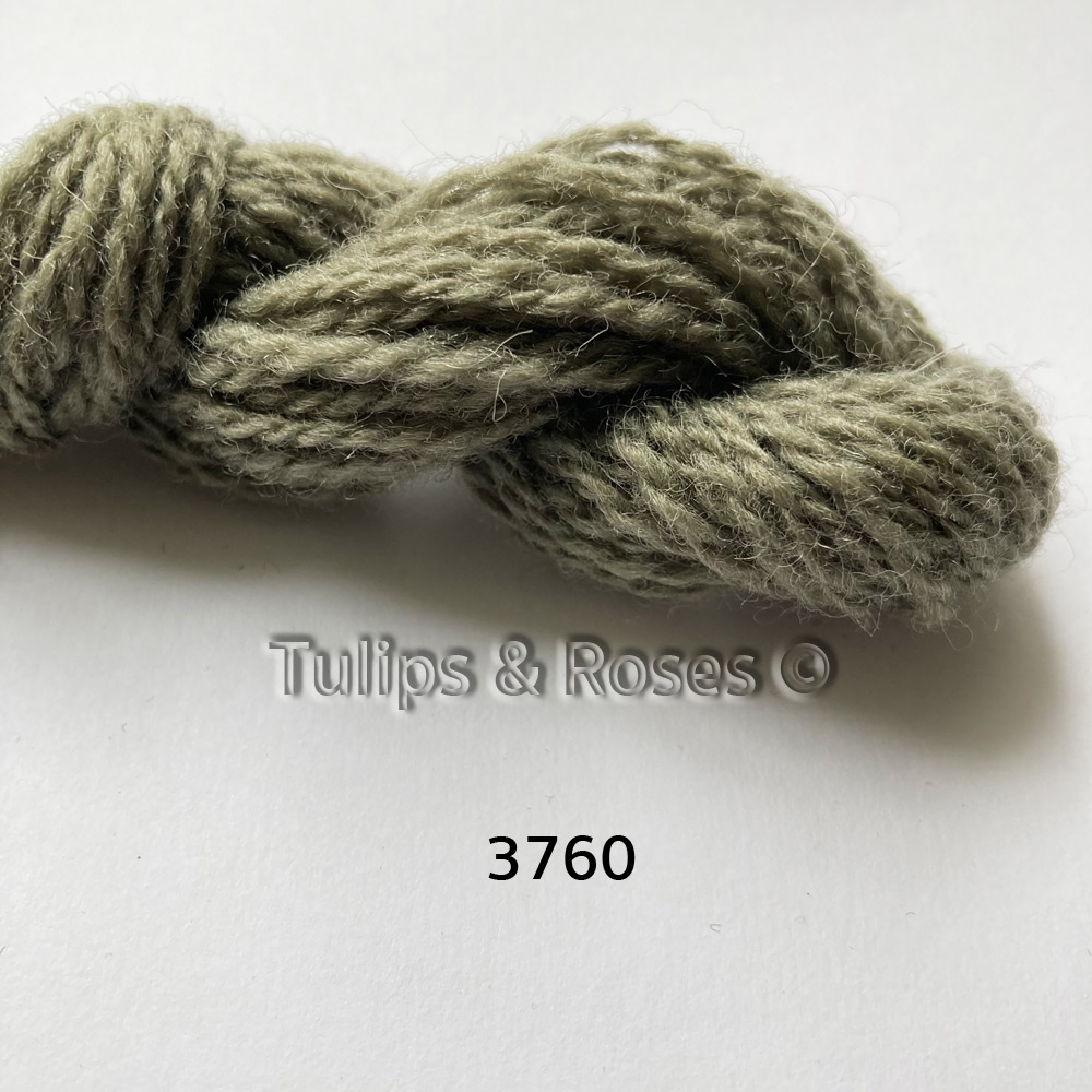 Tuna yllebroderigarn 6/2  Bruna, Svarta och Vita nyanser - 9