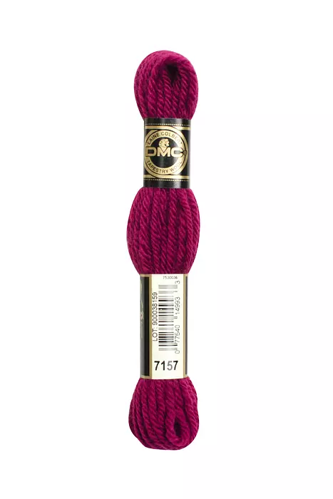 DMC Colbert wool embroidery thread Pink and Lilac Hues - 5