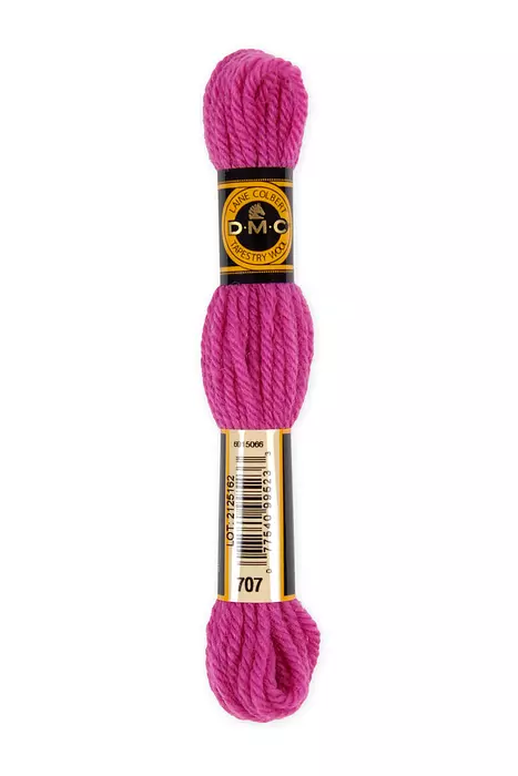 DMC Colbert wool embroidery thread Pink and Lilac Hues - 4