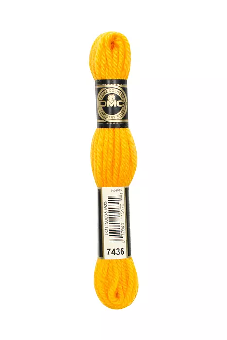 DMC Colbert yllebroderigarn Orange  och Bruna nyanser - 3