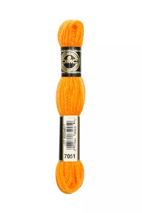 DMC Colbert yllebroderigarn Orange  och Bruna nyanser - 4