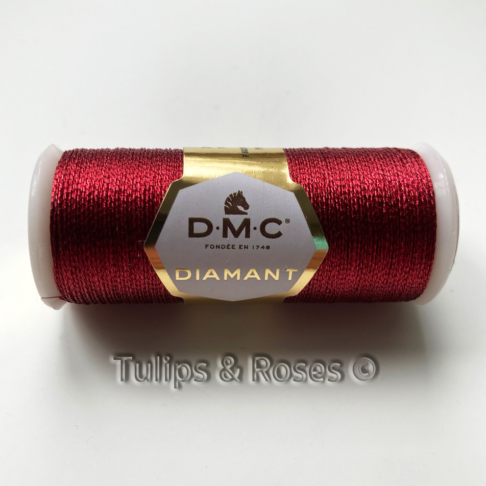 DMC Diamant metallic embroidery thread - 12