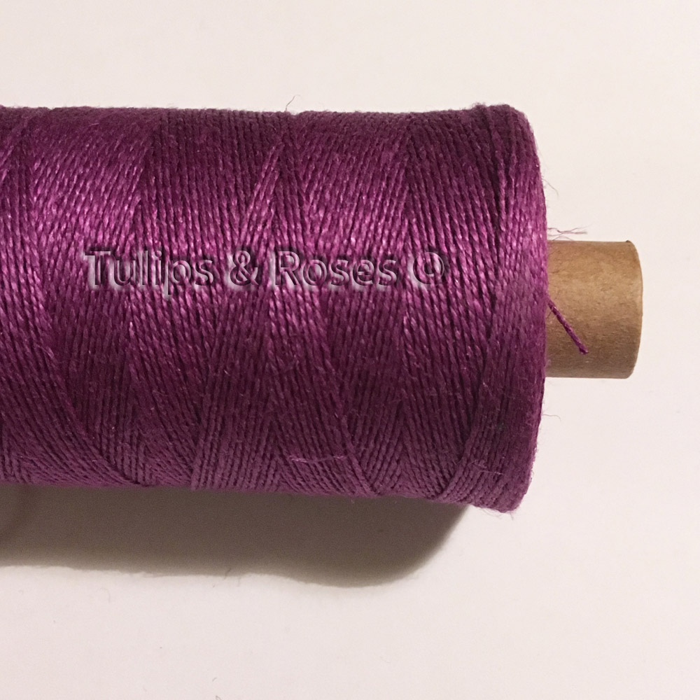 Lingarnstråd 16/2 till broderi Rosa och lila nyanser - 11