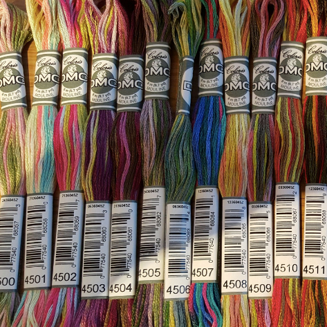 DMC Moulinegarn Coloris som skiftar i färg! - 19