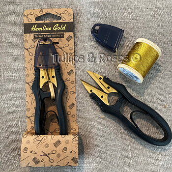 Trådsax Hemline Gold