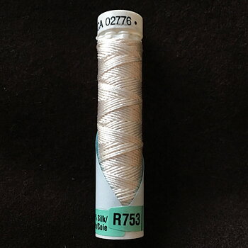 Silk thread Gütermann  R 753  Warm white 802