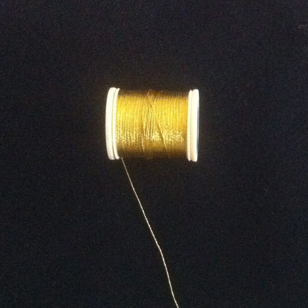Metallic thread  gold DMC Antikguld 284A - 3