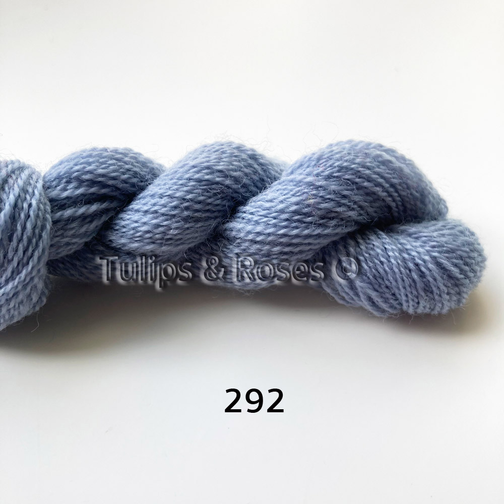 WORSTED 20/2 Crewel embroidery thread Lilac, Blue - 3