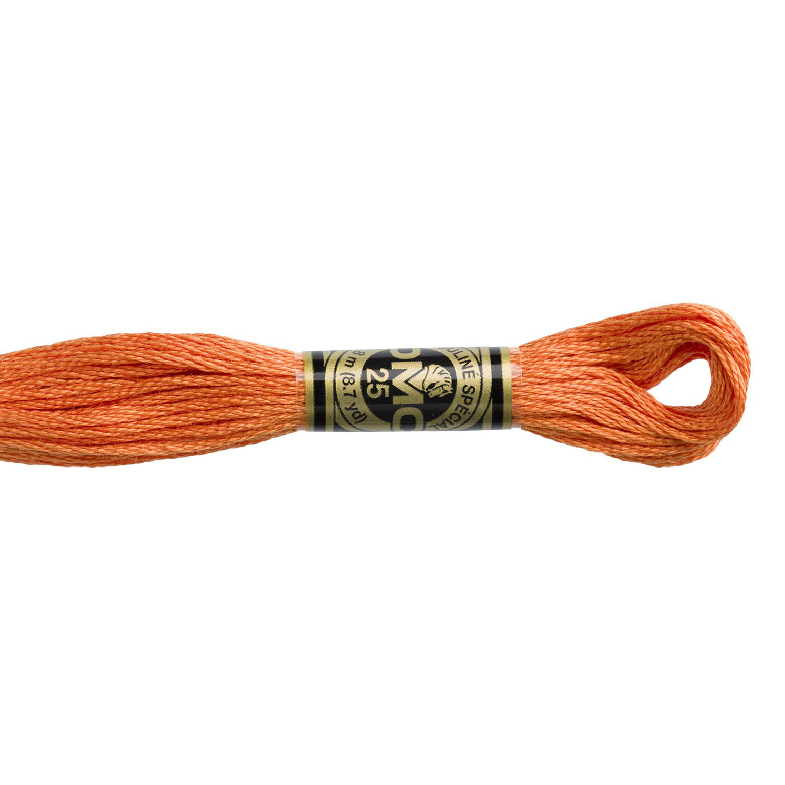  DMC Special 25 Mouliné broderigarn Gula Orange Bruna Nyanser - 11