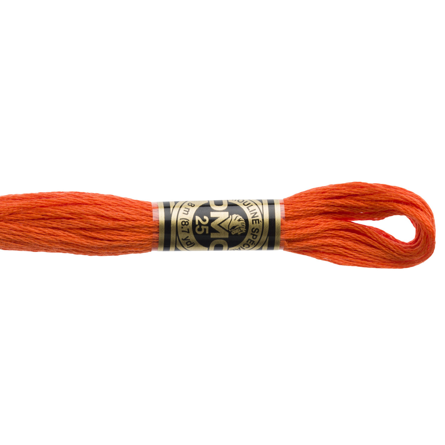  DMC Special 25 Mouliné broderigarn Gula Orange Bruna Nyanser - 10