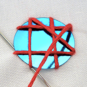 Mirrors Shisha round 18 mm 50 pcs - 3