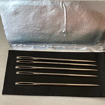 Chenille needles with sharp point 20 Prym  5 needles