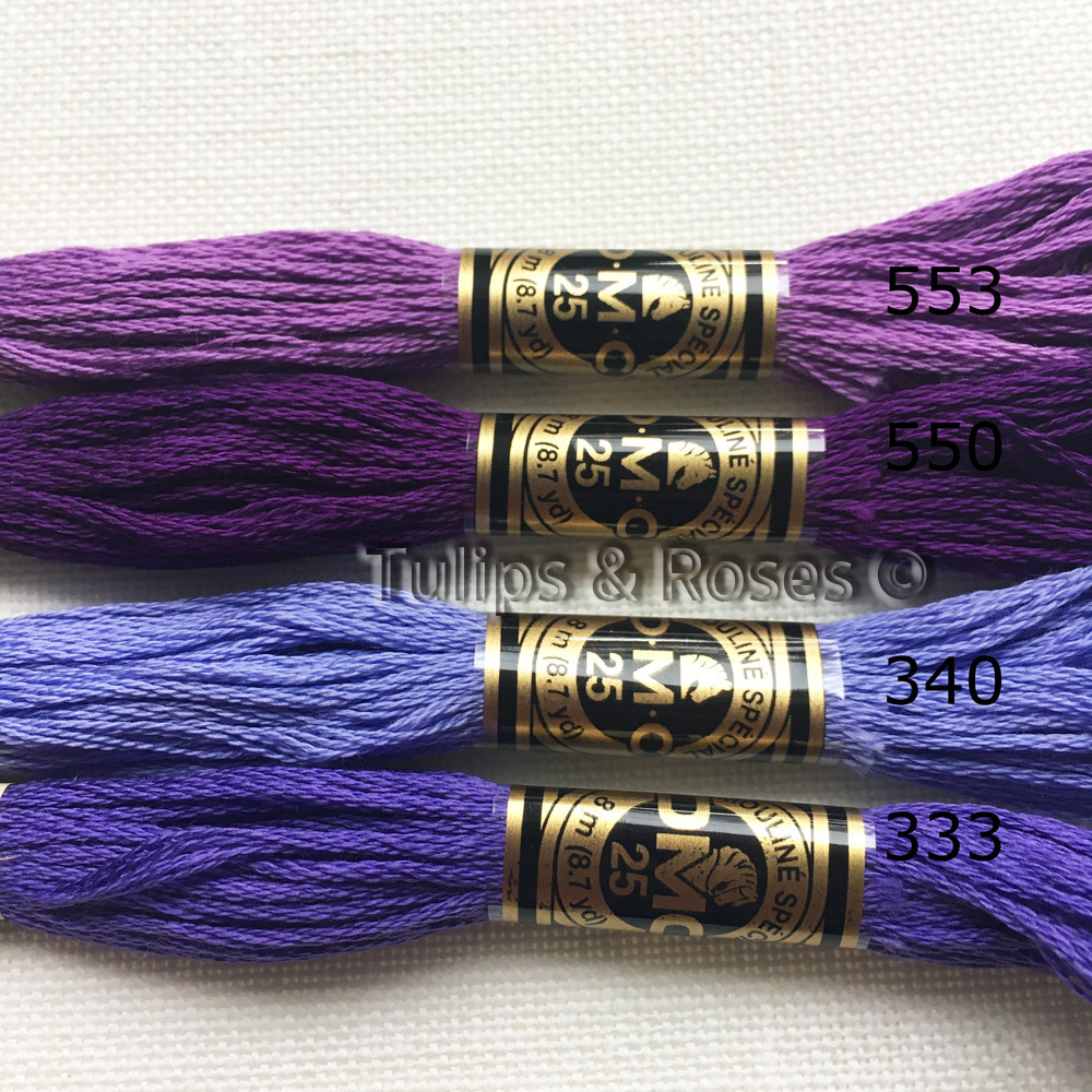  DMC Special 25  ouliné Stranded cotton Purple hues - 6