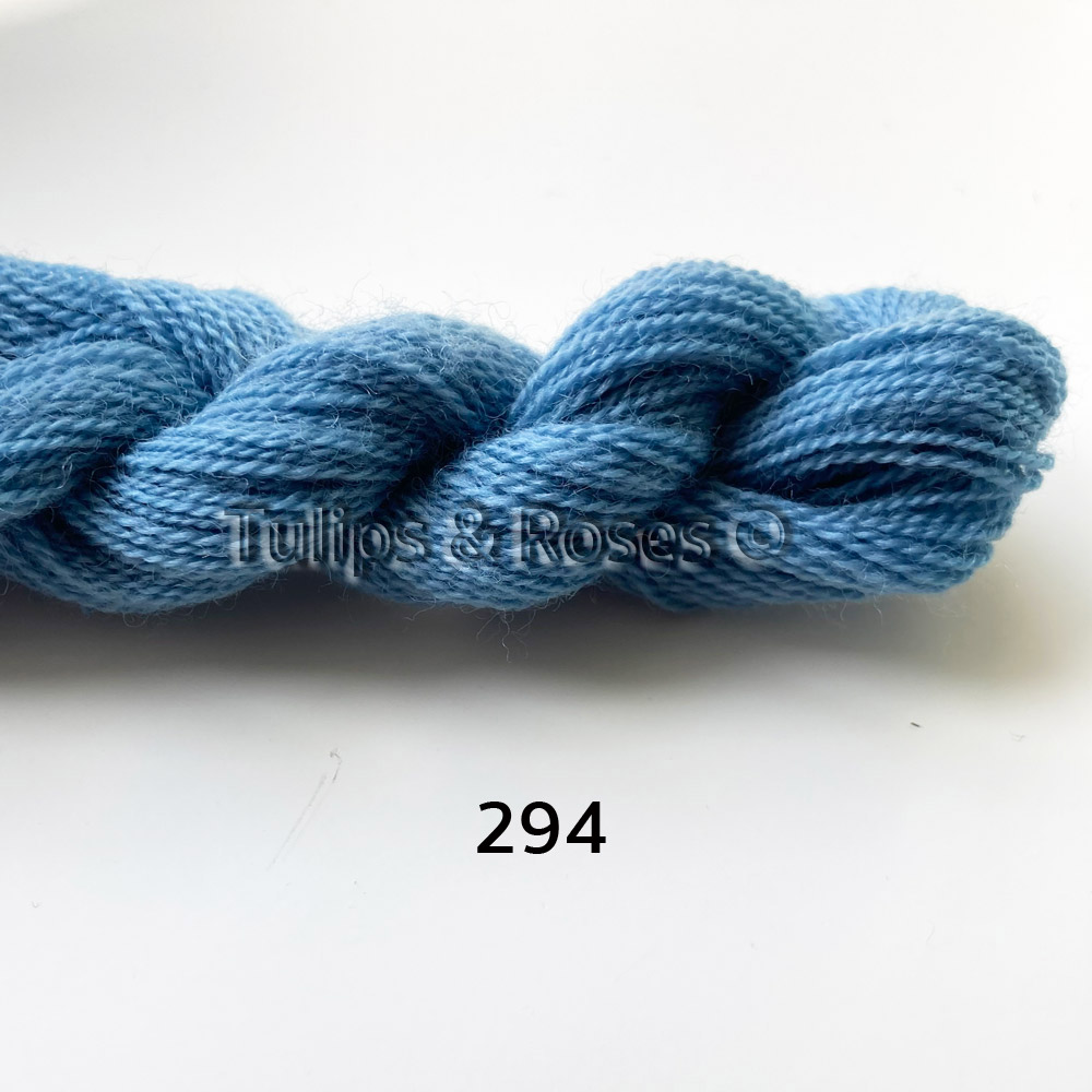 Yllebroderigarn 20/2 REDGARN Kamgarn Blå  - 3