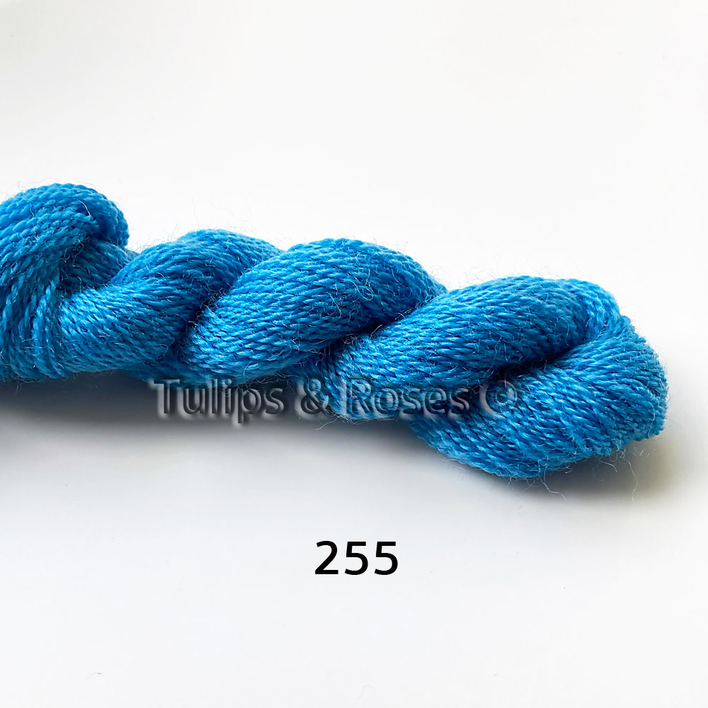 Yllebroderigarn 20/2 REDGARN Kamgarn Blå  - 5