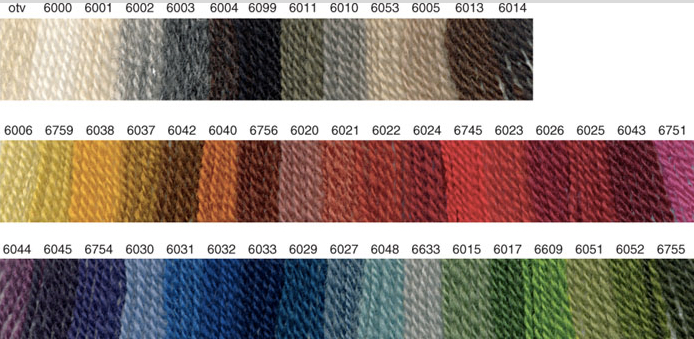 Brage yllebroderigarn  7,5/2 - 45