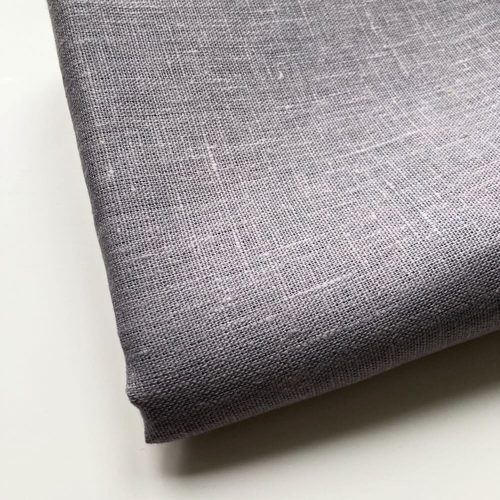 Linen 100x50 cm, 269g/m2 Grey Lilac