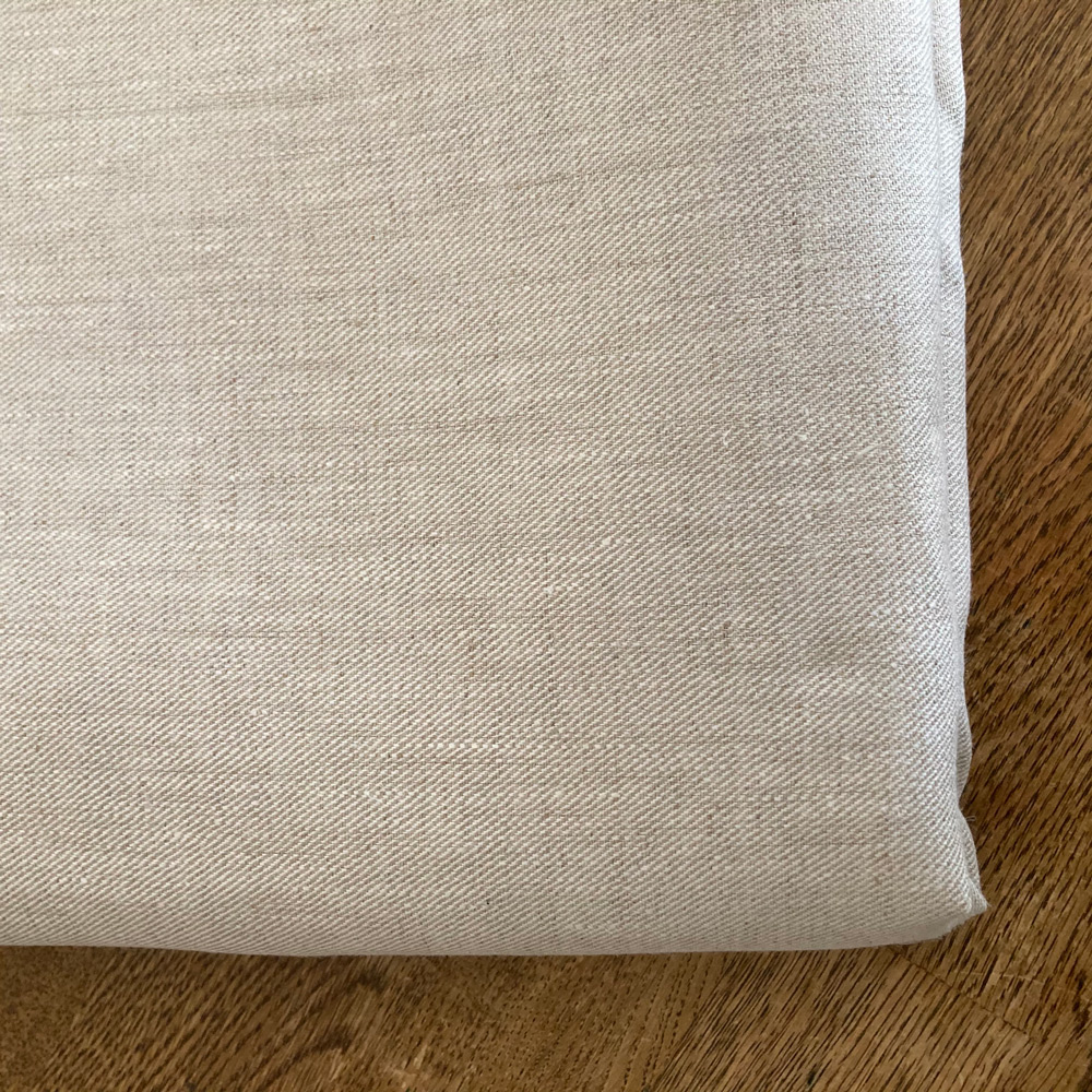 Linen twill 72x50 cm natural Drawing Linen 230g/m2 - 2