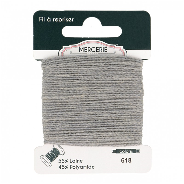 Mending yarn light grey 618