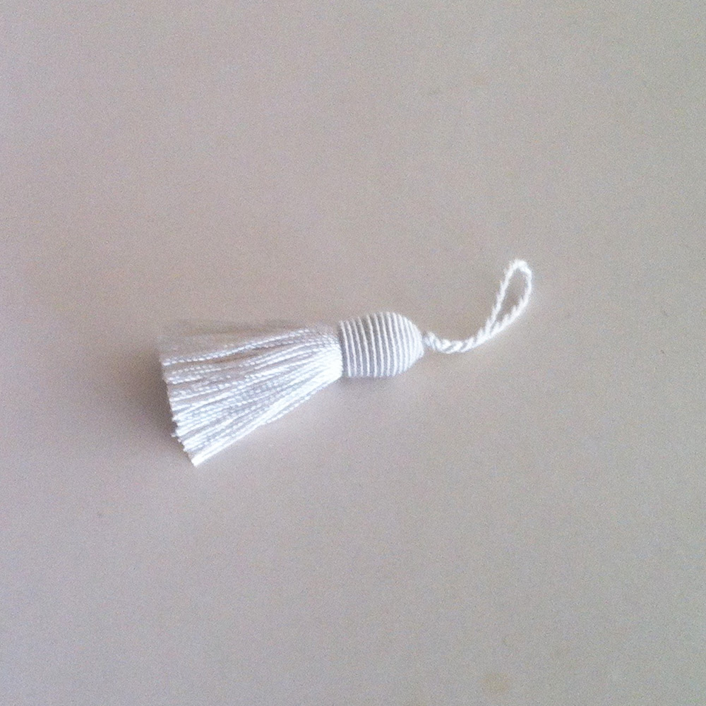Tofs Bourdon 5,5 cm Elfenbensvit 51 - 2
