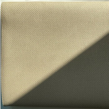 Aida embroidery fabric Beige, 5,4 squares/cm, 14 count 