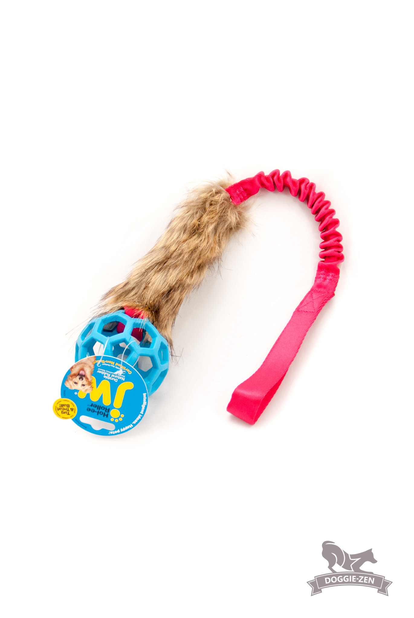 Bungee Fake Fur Tug L with Hol-ee Roller - 6