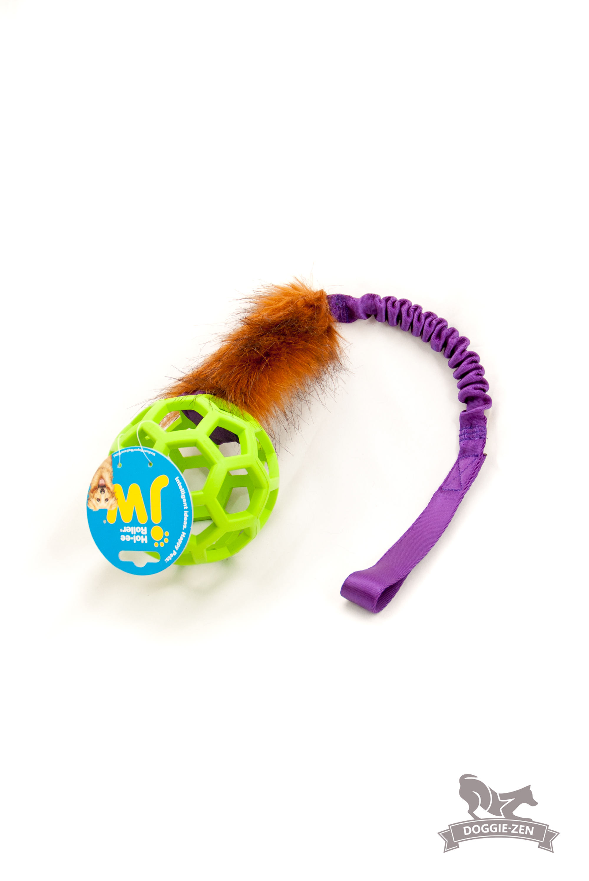 Bungee Fake Fur Tug L with Hol-ee Roller - 8