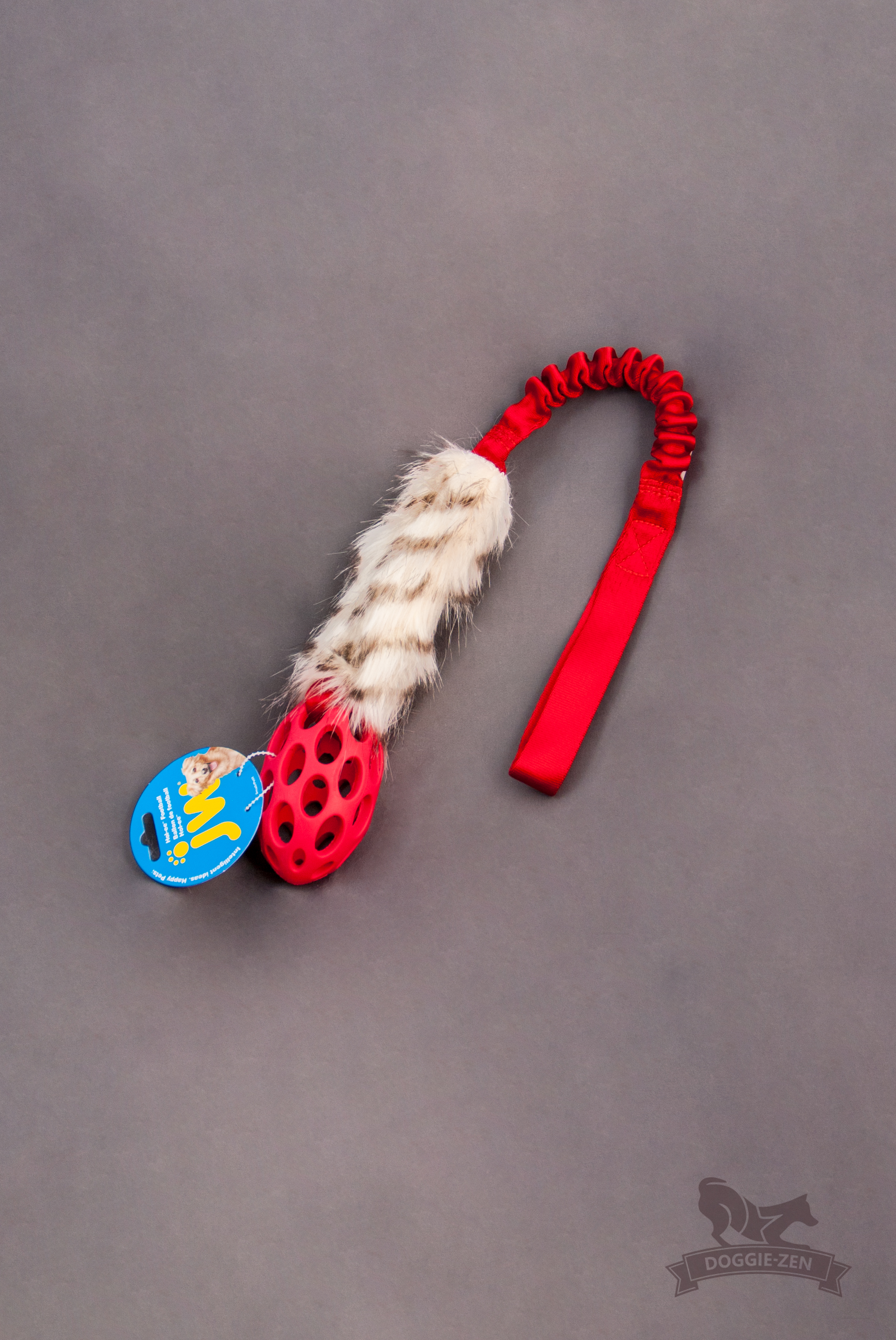 Bungee Fake Fur Tug L with Hol-ee Football - 5