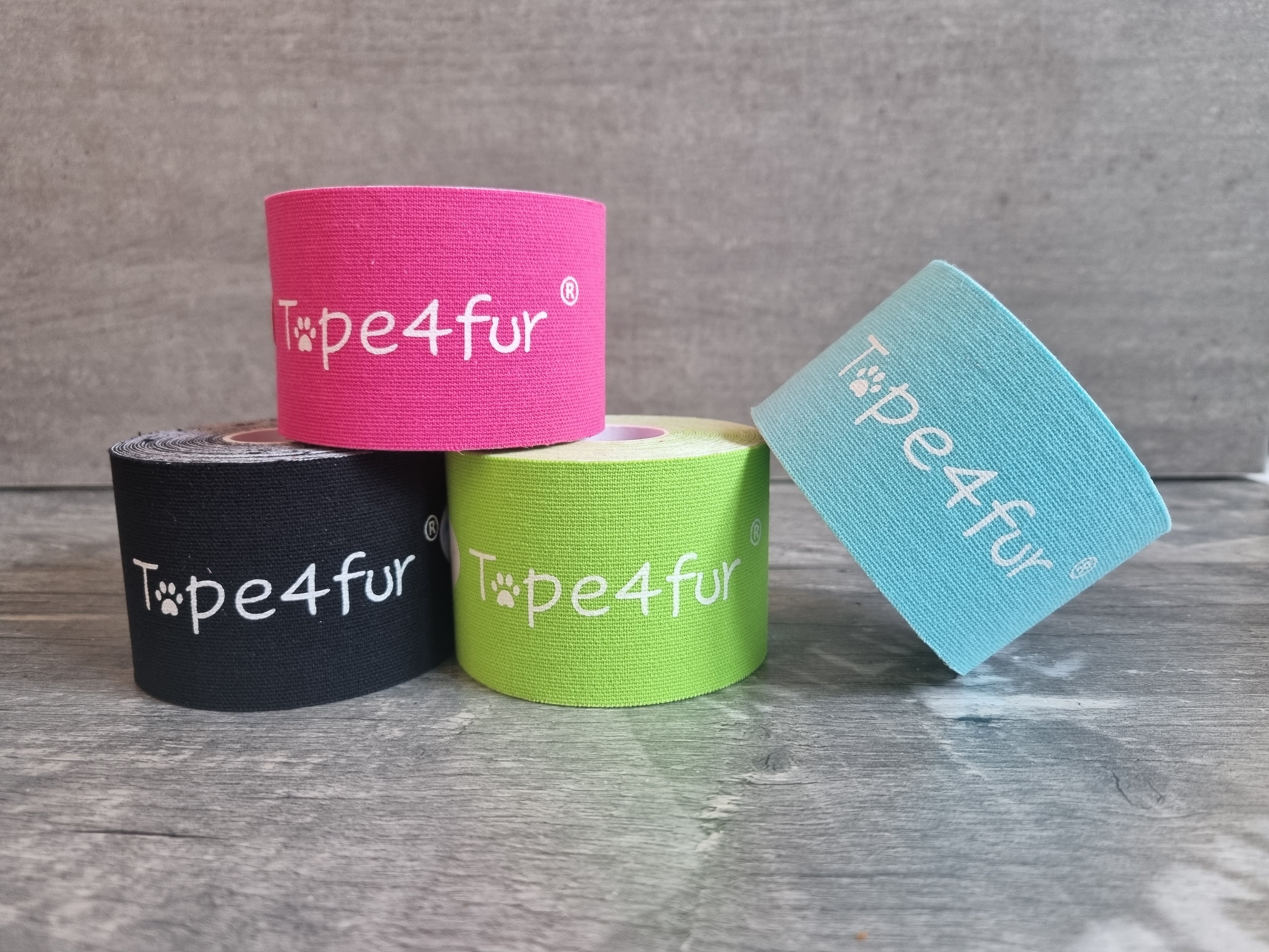 Tape4Fur Kinesiologitejp M