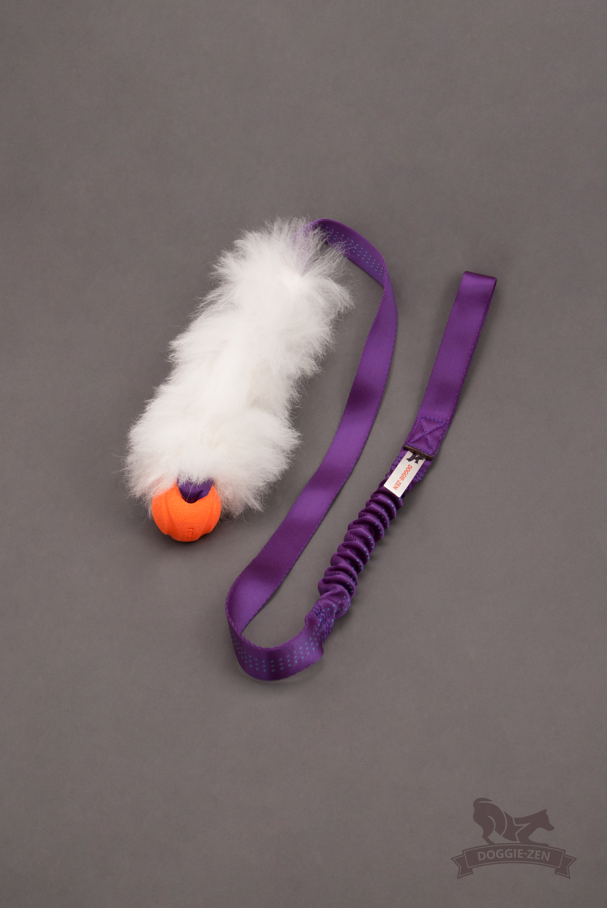 Elastisk fårskinnsjagarkampis L med Chuckit - 7